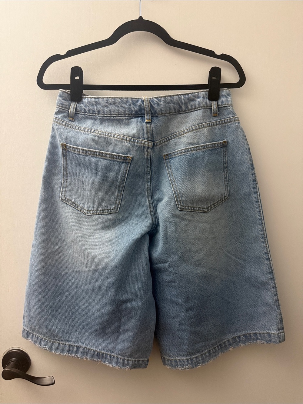 Future Collective Denim Shorts - Picture 2 of 2